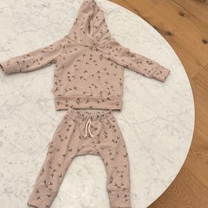 Childhoods Clothing RIB KNIT HOODIE SET